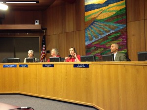 Board listens to public comment prior to appeal hearing on Thursday night