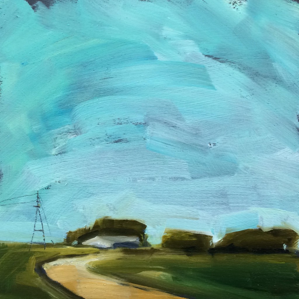 “Bend in the Road” by Lauren Brandy at Studio 21 of the Radiate Art Collective, 231 G St., Suite 21.