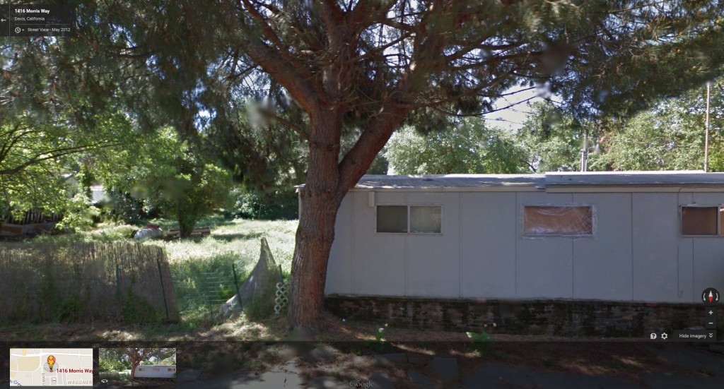 1416 Morris Way - Google Map, May 2012