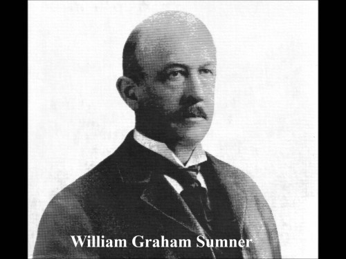 William Graham Sumner was an American Sociologist who helped popularize social darwin theories