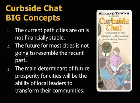 Marohn looks at the intersection of transportation costs and impacts and city financial sustainability.