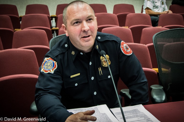 Chief Trauernicht, UC Davis Fire Department