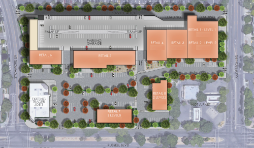 UMALL-Proposed Site Plan -Color | Davis Vanguard