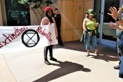 Extinction Rebellion Disrupts State Capitol, Big Oil Lobby Monday for Passage of Environmental Laws