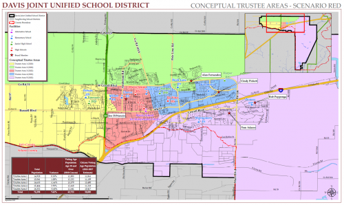 DJUSD-Map-Red | Davis Vanguard