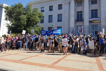 UC-AFT Members Rally Together, Warning the UC Administration of A Possible Strike