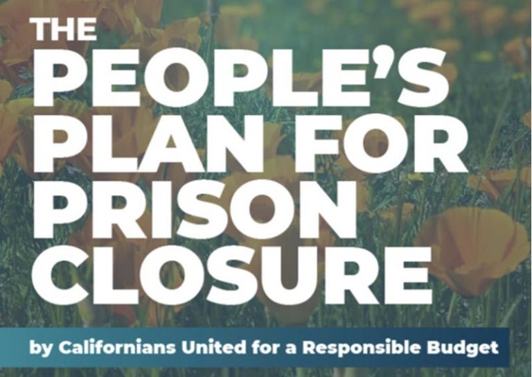 CURB Holds Statewide Rally Sharing Its Plan to Close Ten Prisons by