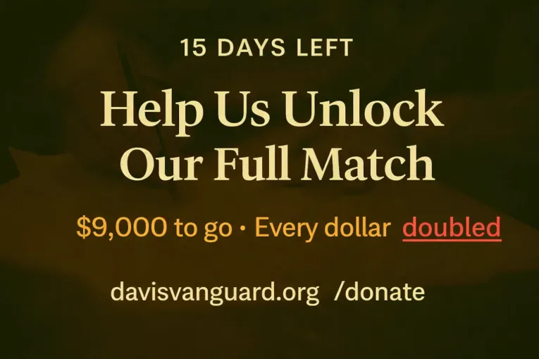15 Days Left. $9,000 to Go. Let’s Finish This Together.