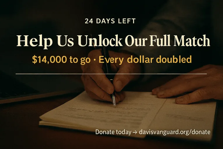 24 Days Left to Secure Our Full Match
