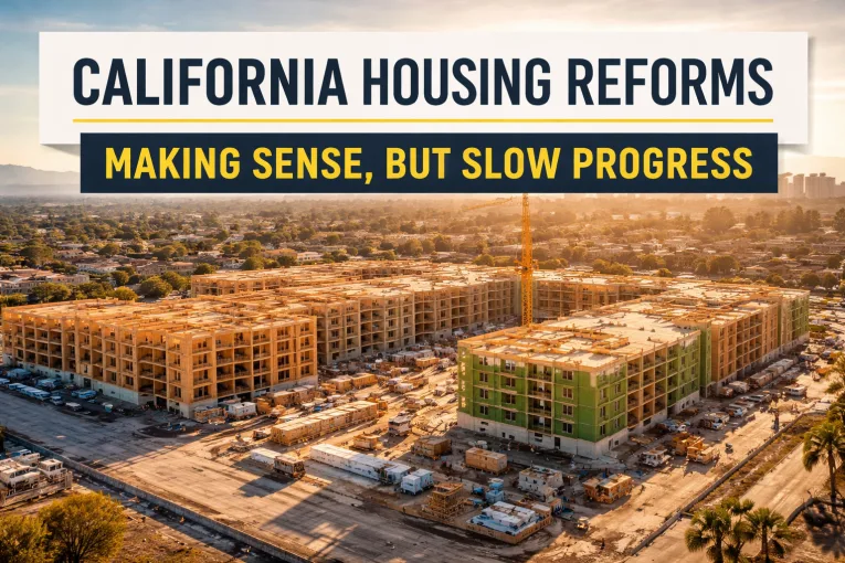 Opinion | California Housing Reforms Make Sense, but the Timeline Complicates Claims of Failure