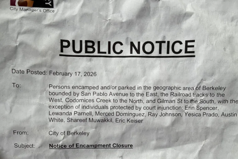 Berkeley Orders Closure of Homeless Encampment Amid Leptospirosis Concerns