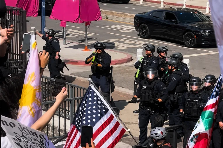 LAPD Sued for Excessive Force after Protester Shot in Head at Anti-ICE Rally