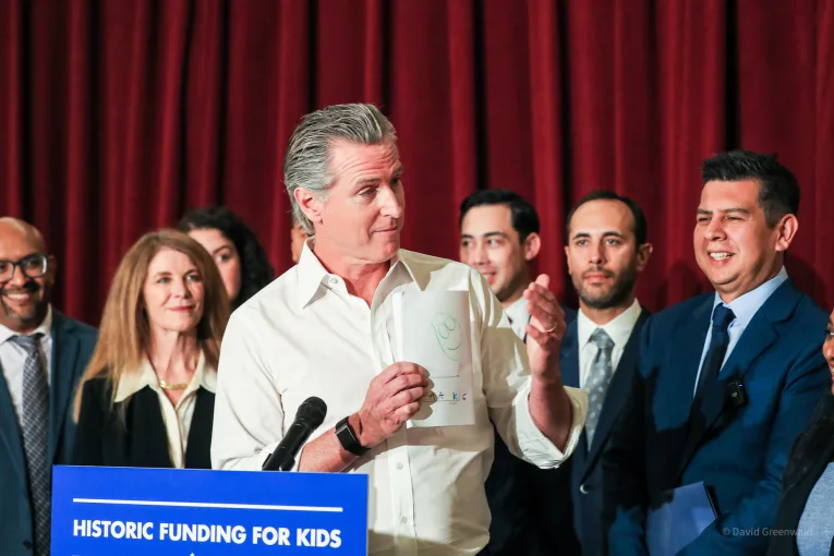 Newsom Signs Sweeping Education Legislation at Davis’ Willett Elementary