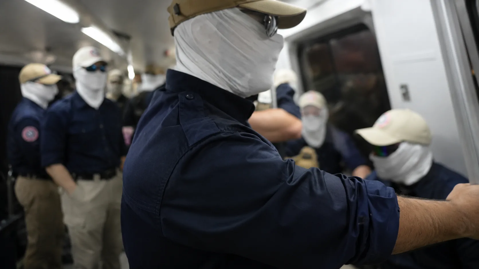 Masked Patriot Front’s D.C. March Sparks Scrutiny on White Nationalism