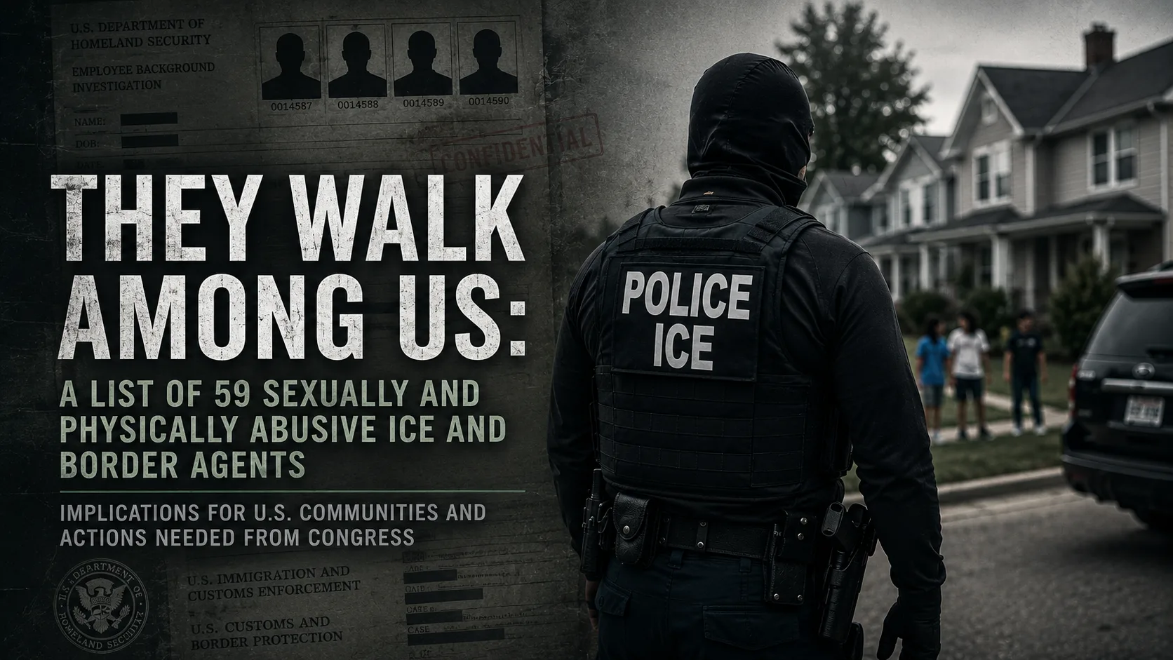 New Report Alleges Systemic Failures in ICE and Border Patrol Oversight, Citing Pattern of Sexual Violence and Abuse