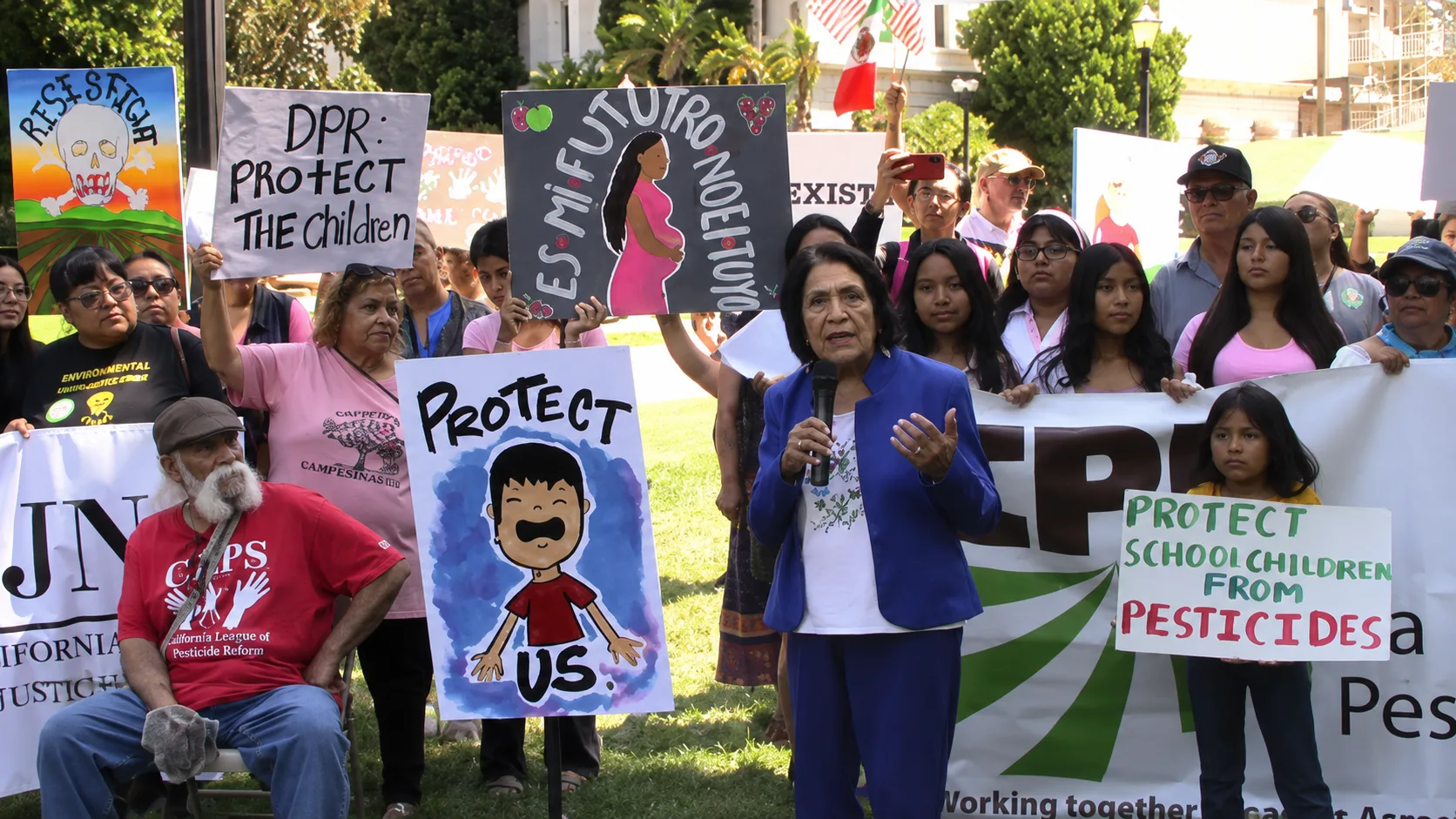 Farmworkers, Advocates Rally at California Capitol Demanding Stronger Pesticide Protections